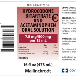 Buy Hydrocodone 7.5/500mg Pills Online - Medic Pharma